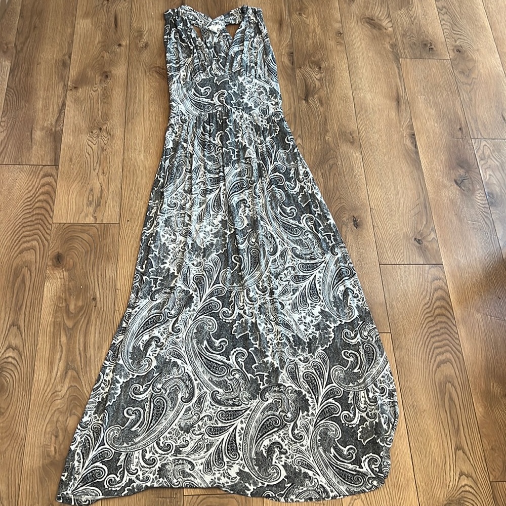 H&M maxi halter dress
